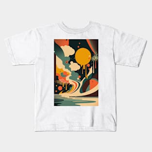 Abstract 3 Kids T-Shirt